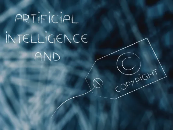 Picture showing Copyright and Artificial Intelligence