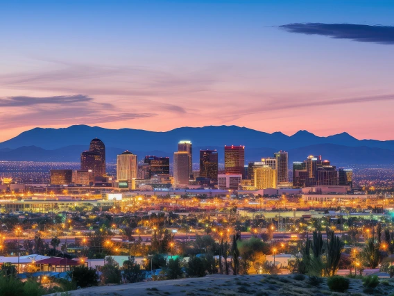 Image showing the skyline of Arizona