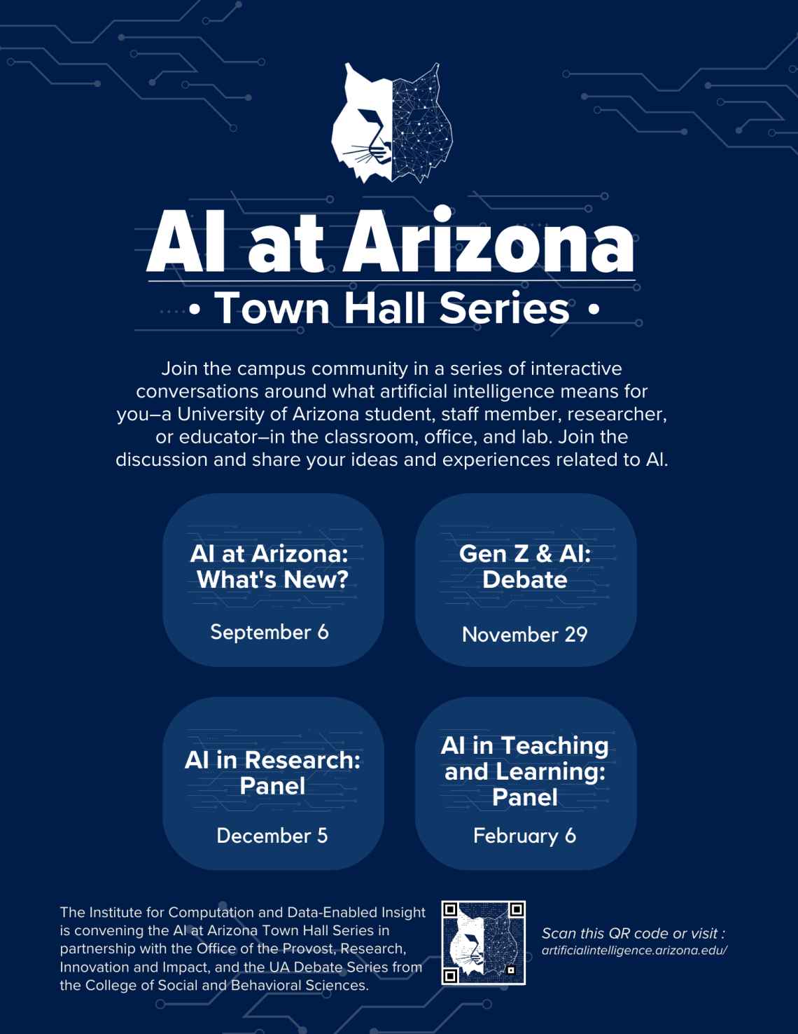 Ai in Arizona Town Hall poster
