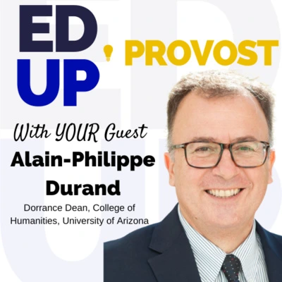 EdUp Provost with Alain-Philippe Durand